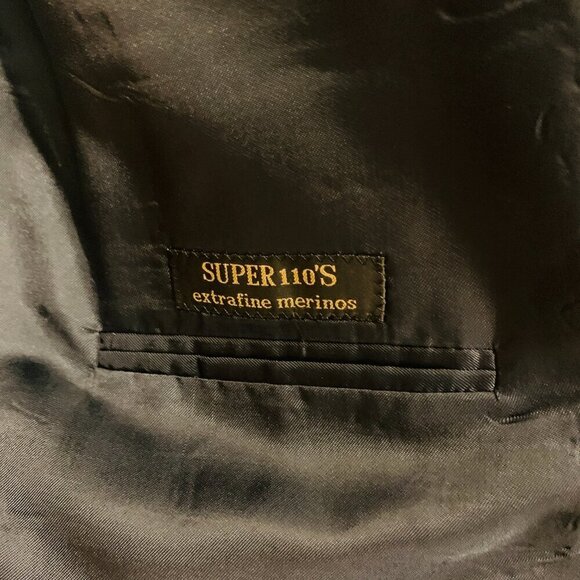 Men's CORNELIANI Wool SUPER 150's Suit Size 42R EUR 48 - Picture 5 of 10